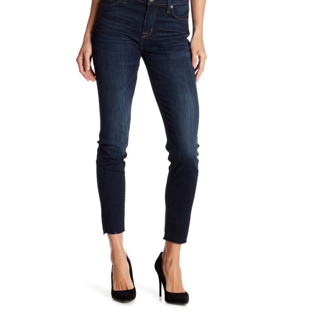 Hudson |‎ “Natalie” Ankle Skinny Jeans in Dion